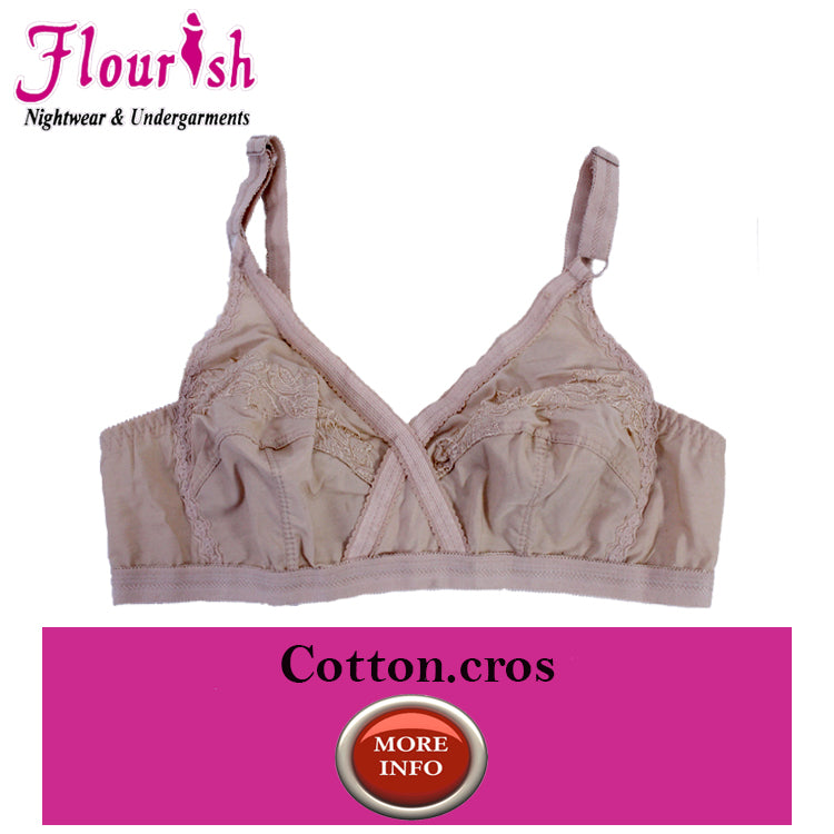 Cotton Cros Non-Padded Non-Wired Full Cover Bra