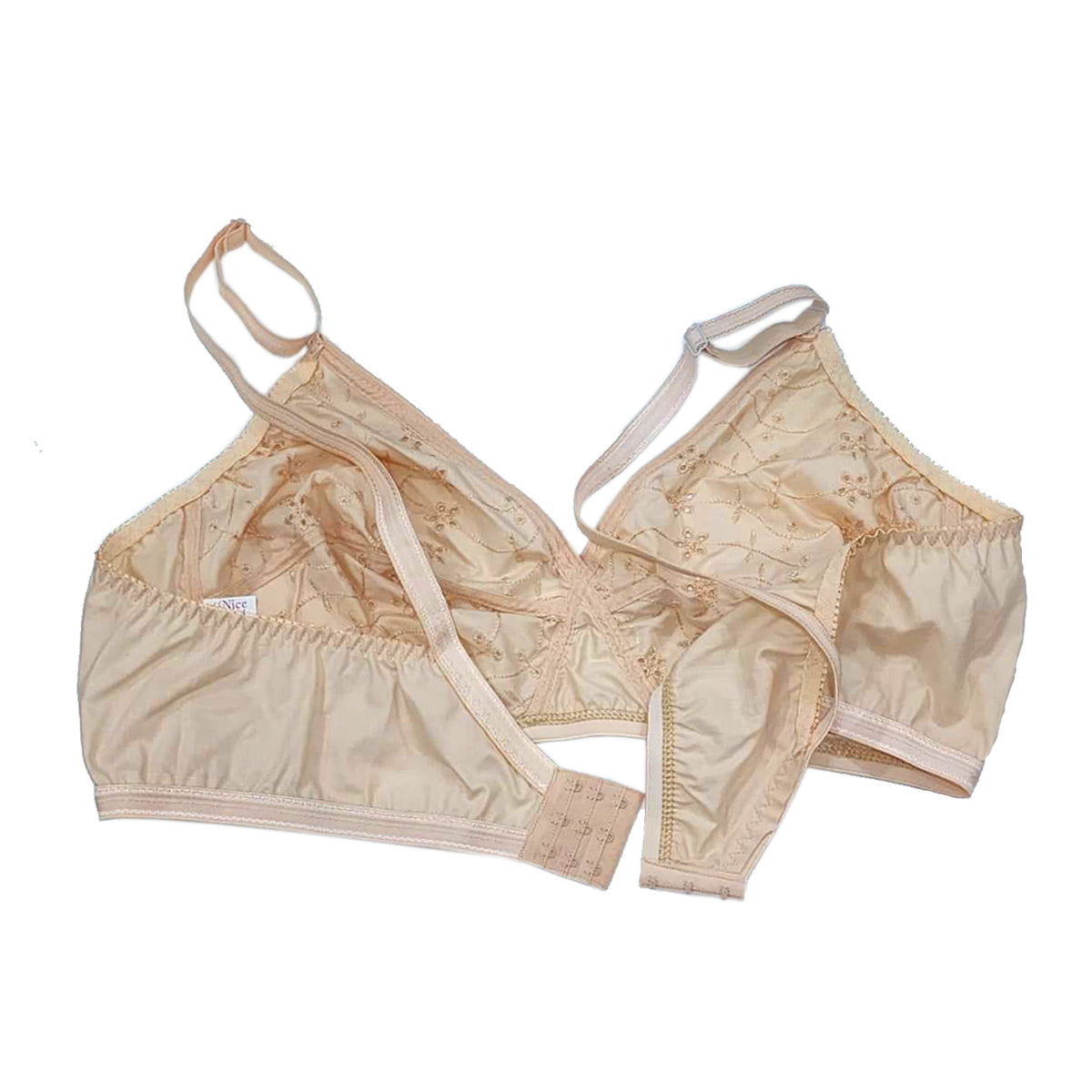 Shezaib 1 pcs Non Padded Soft Comfortable  Cotton  Plus Size Bra For Women