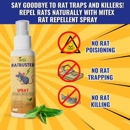 🐀 Pack Of 3 Rat Repellent Spray (50% Off Only For Today)