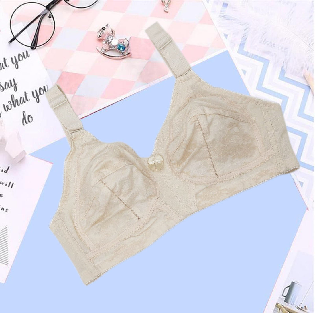 Jamila Non-Padded Non-Wired More Stretchable Lace Bra