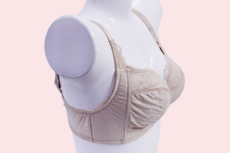 Exclusive Total Support Cotton Rich Embroidererd Bra Skin - 230496