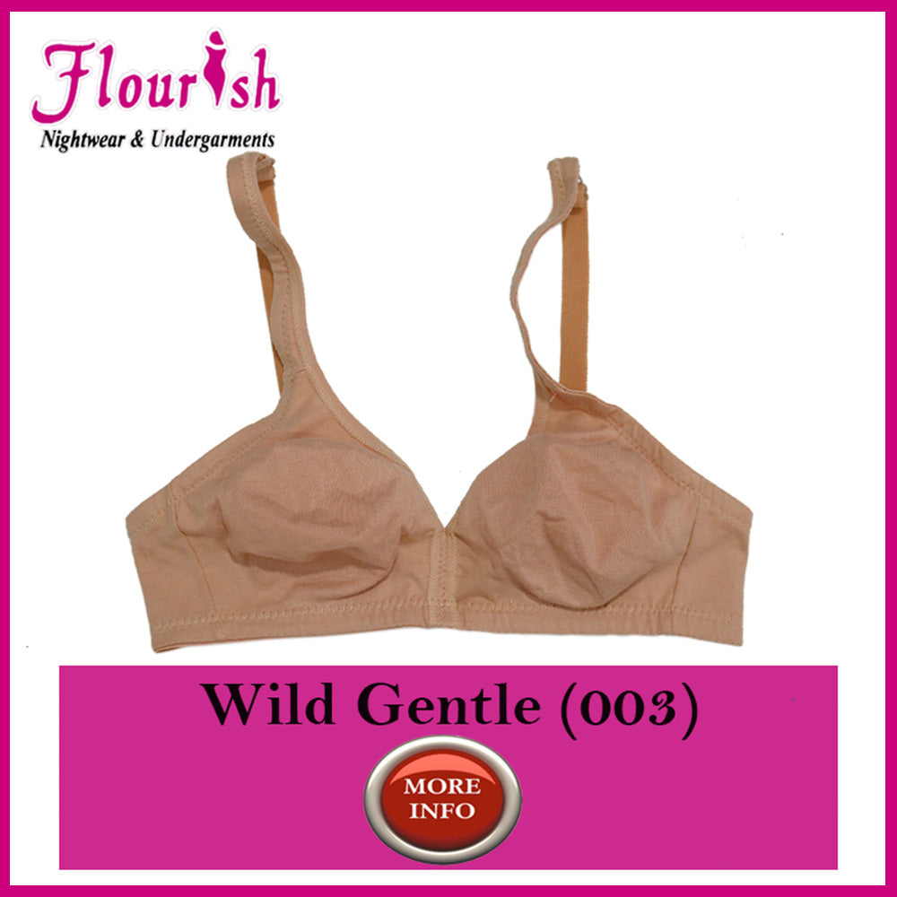Wild Gentle 003 Non-Padded Soft Lycra Jersey Bra