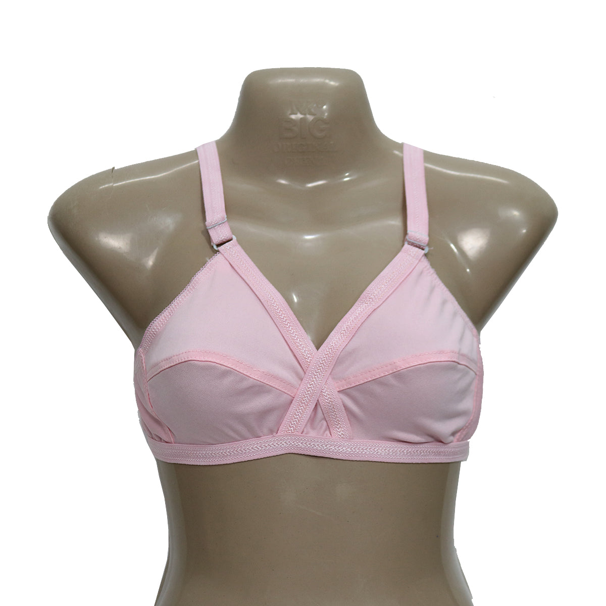 Pack Of 4 Classy  Brief  Comfortable Cotton Non Padded Bra