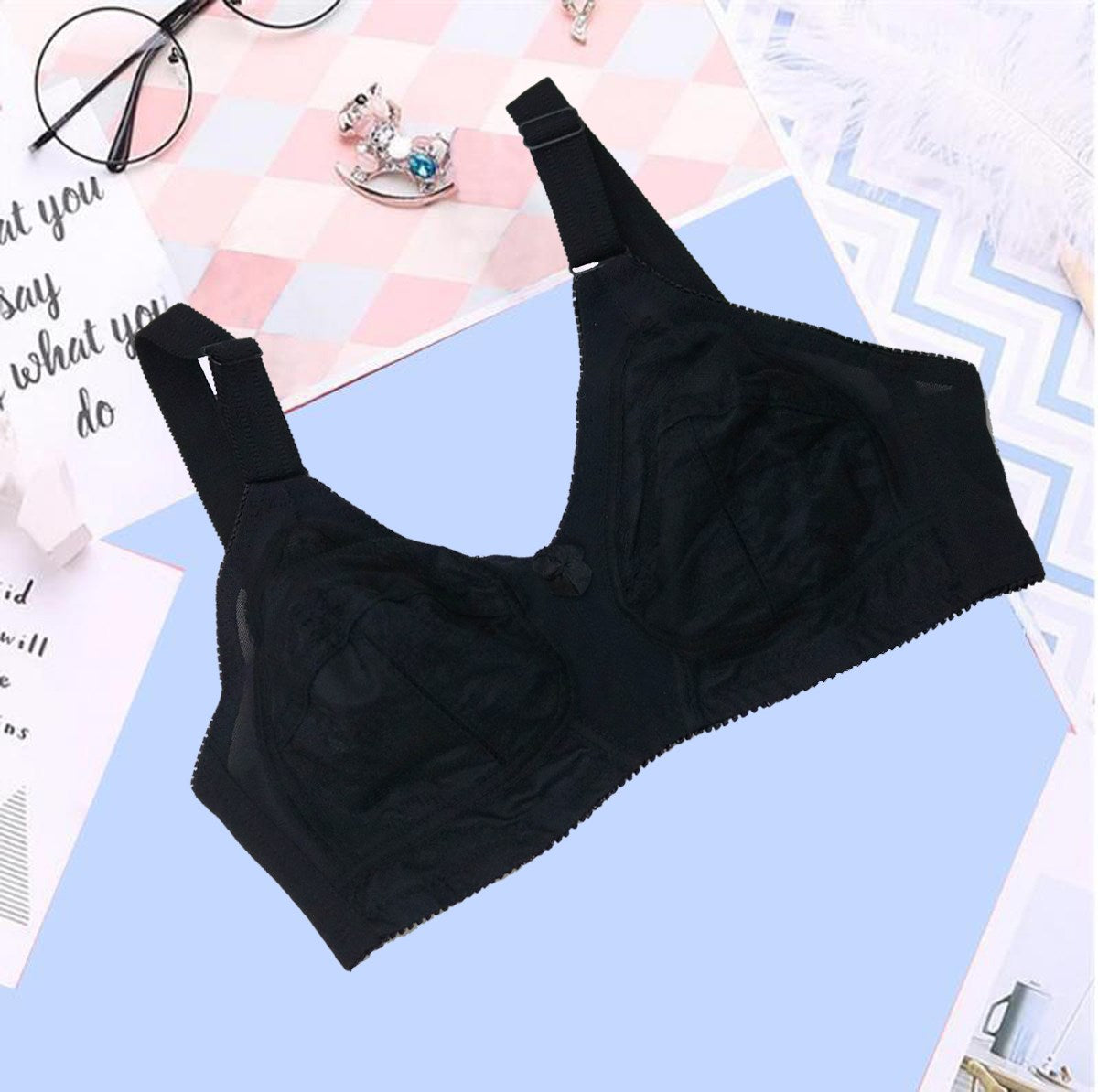 Jamila Non-Padded Non-Wired More Stretchable Lace Bra