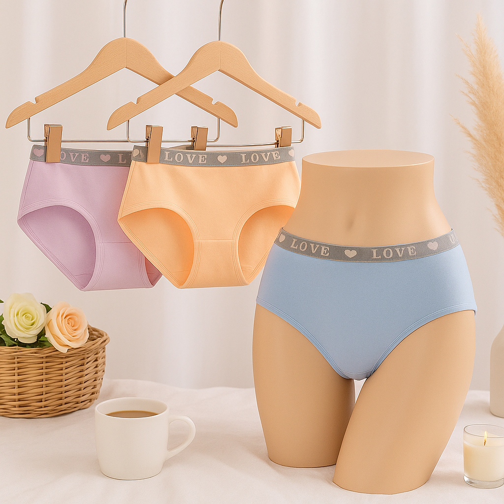 Plain Love Patti Casual Use Cotton Panties 606