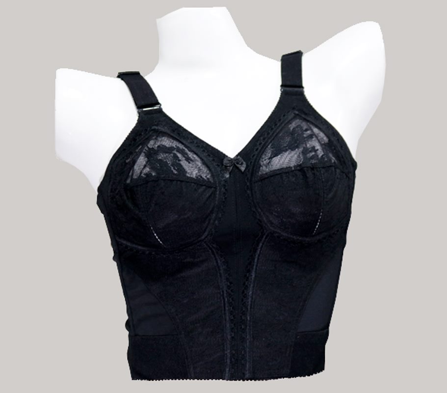 Lace Charm Non-Padded Full Cover Disclosure Bra Plus Size