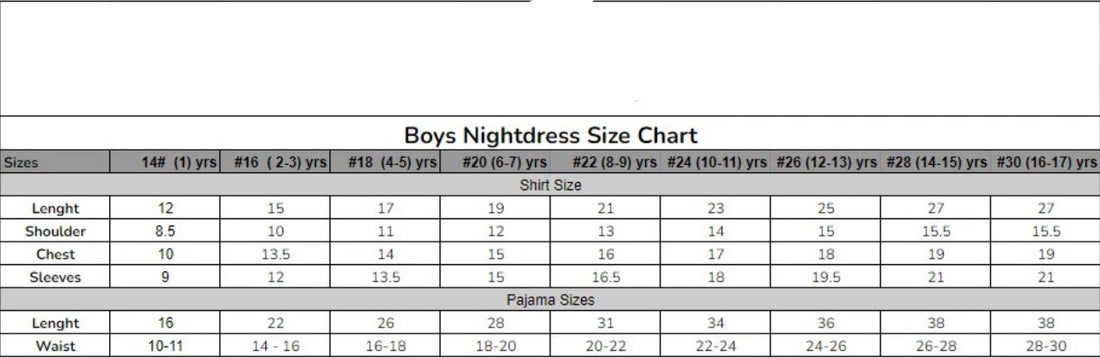 Malaysian Grey Plain Cotton Nightwear For Boys BCN-05