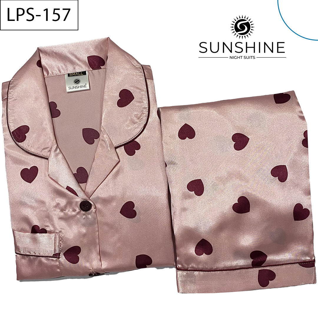 Printed Silk Nightdress LPS-158