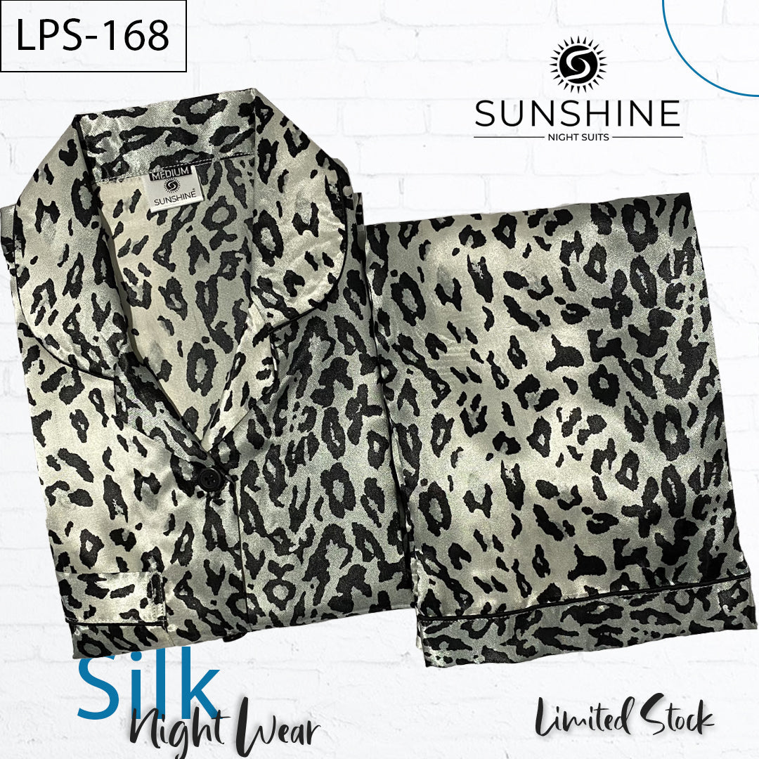 Printed Silk Nightdress LPS-168