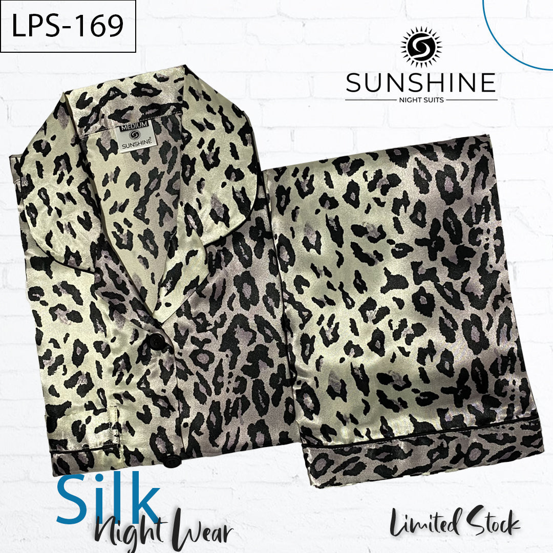 Printed Silk Nightdress LPS-169