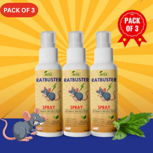 🐀 Pack Of 3 Rat Repellent Spray (50% Off Only For Today)