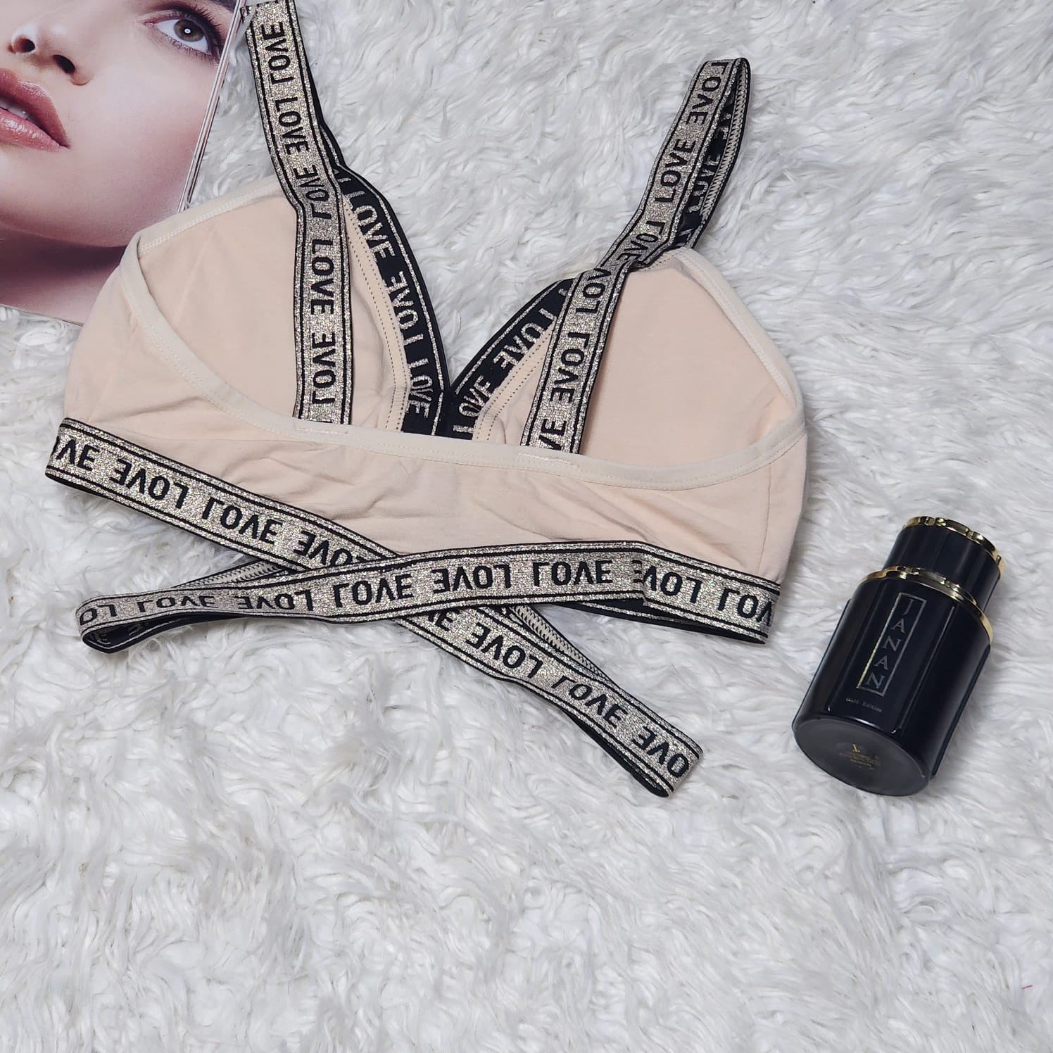 Women Bra And Panty Set Push Up Sexy Beach Female Adjustable Shoulder Strap Underwear 3/4 Deep V Lingerie Set