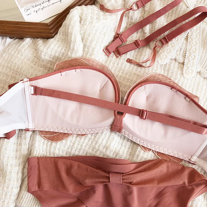 High quality bra lace bra women bra 3\4 cup bra gather bra seamless bra push up bra AB CUP