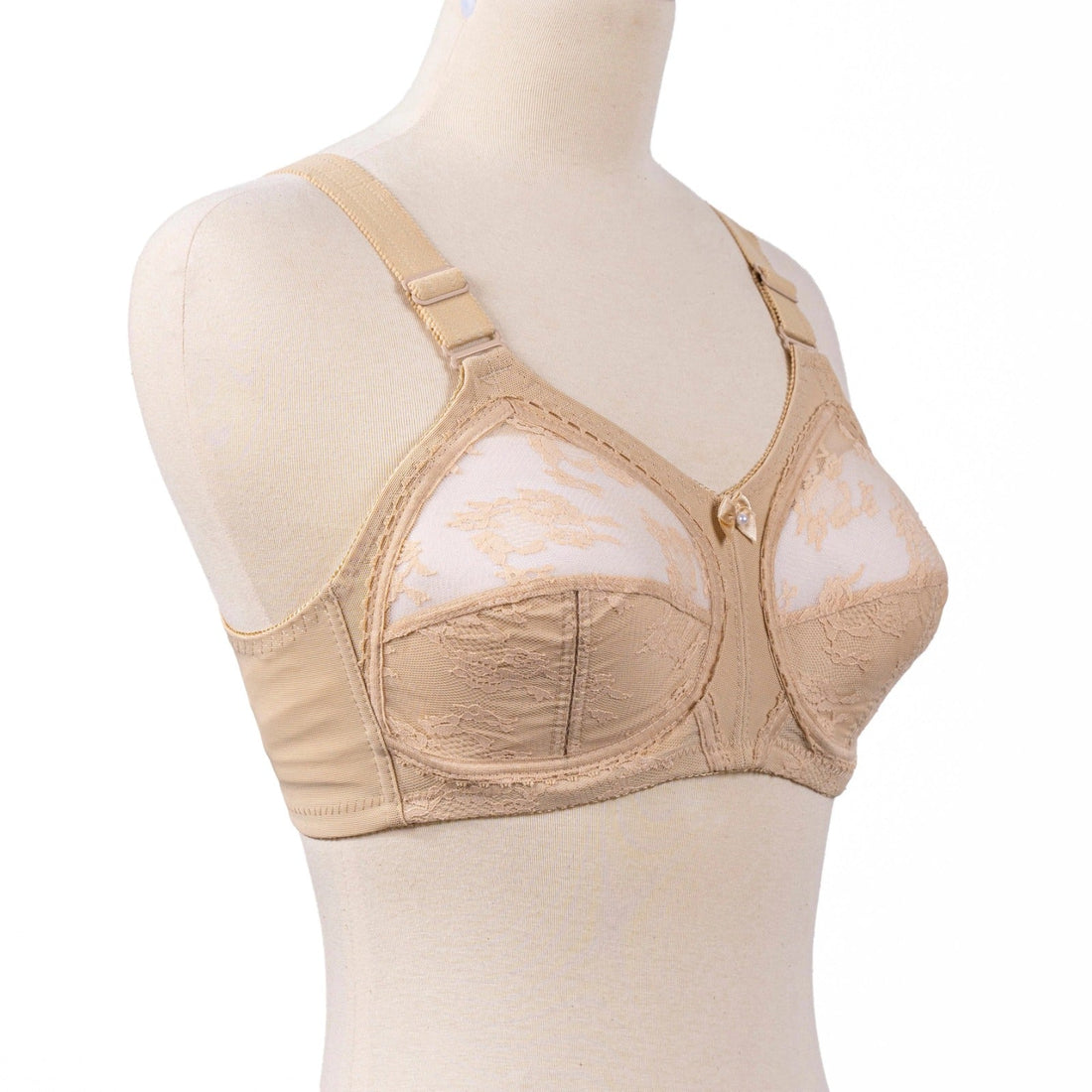 Plus Size Disclosure Non-Padded Non-Wired Full Coverage Bra