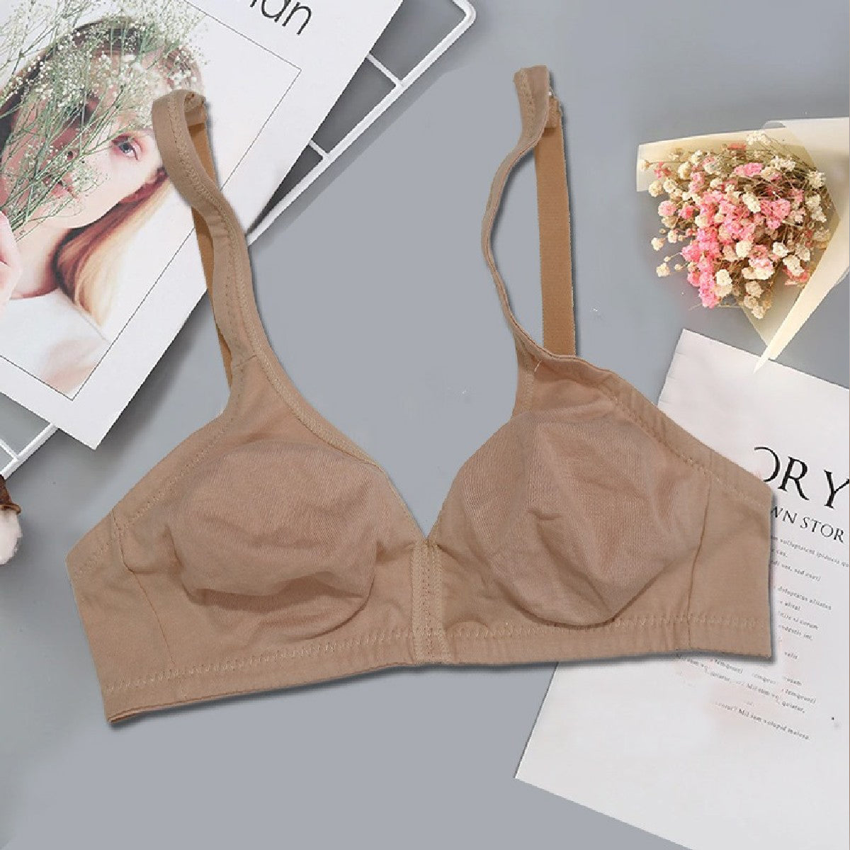 Wild Gentle 003 Non-Padded Soft Lycra Jersey Bra
