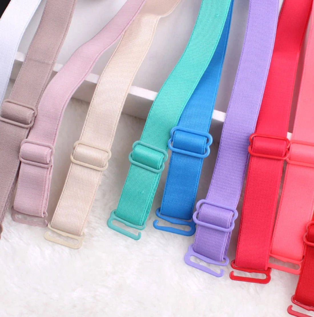 3 Pairs Cotton Adjustable Bra Straps