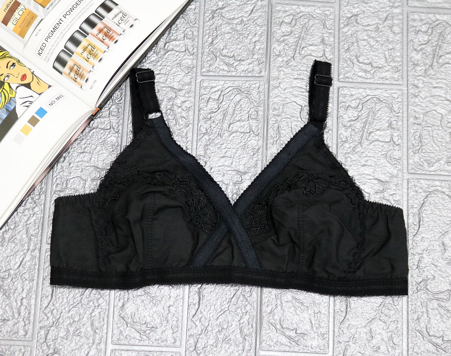 Cotton Cros Non-Padded Non-Wired Full Cover Bra