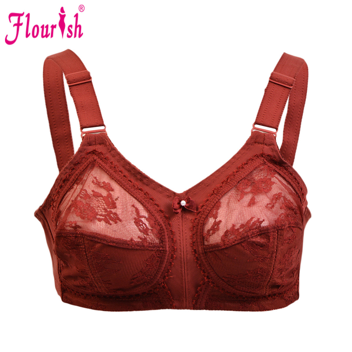 Disclosure  Non-Padded Non-Wired Full Coverage Bra Plus Size