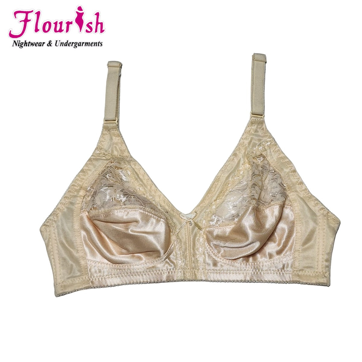 Nancy Bra Non Padded Non-wired Half Net attractive style Casual bra For Girls Wen