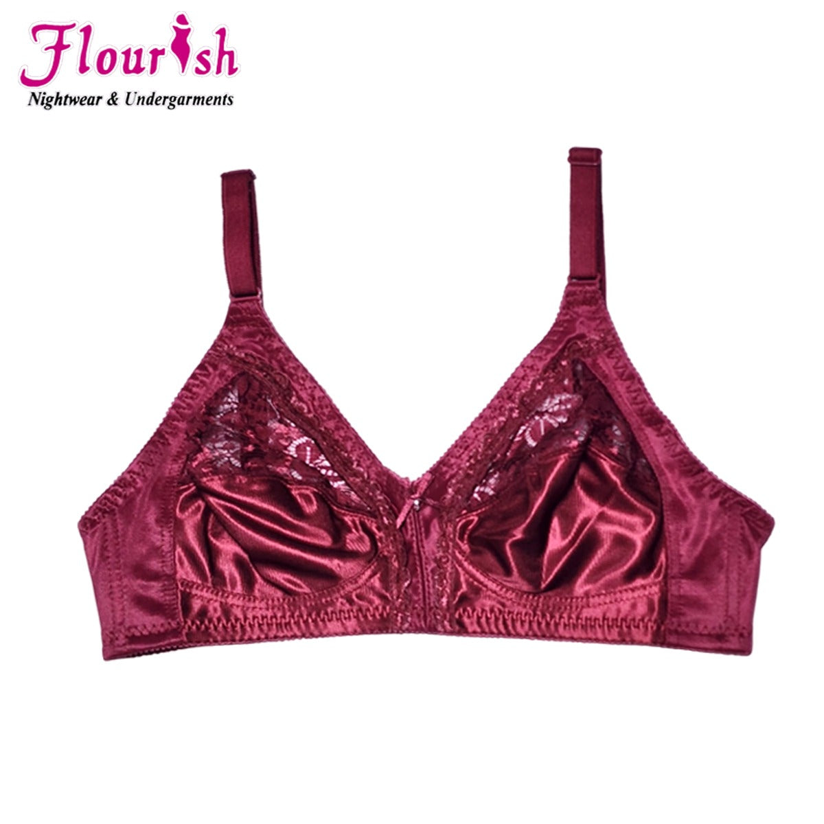 Nancy Bra Non Padded Non-wired Half Net attractive style Casual bra For Girls Wen
